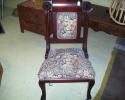 Restored Antique Chair on Casters
